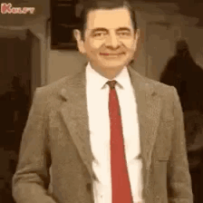 mr bean thumbs up